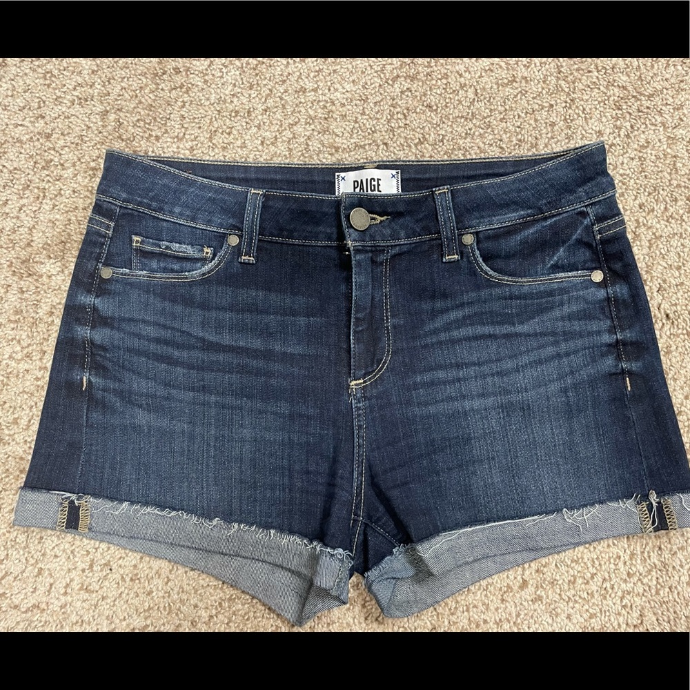 Paige Denim shorts, barely worn, great condition!
